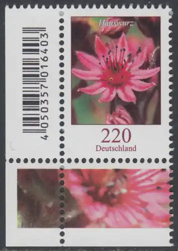 BUND 2018 Michel-Nummer 3414 postfrisch EINZELMARKE ECKRAND unten links