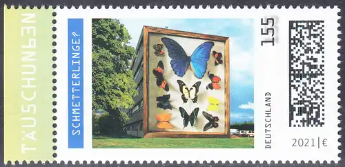 BUND 2021 Michel-Nummer 3630 postfrisch EINZELMARKE RAND links (b)