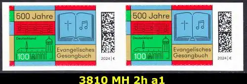 BUND 2024 Michel-# 3810 postfrisch horiz.PAAR (MH / a1)