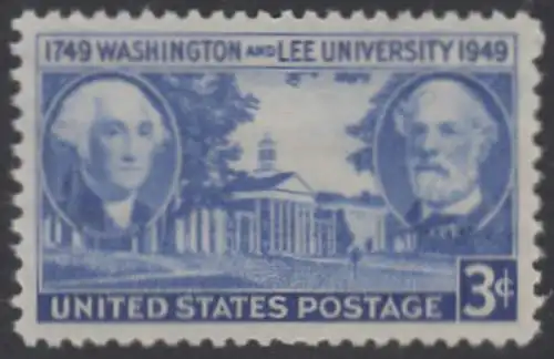 USA Michel 0595 / Scott 0982 postfrisch EINZELMARKE (a2) - 200 Jahre Washington- und Lee-Universität, Lexington, VA