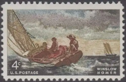 USA Michel 0837 / Scott 1207 postfrisch EINZELMARKE - Winslow Homer, Maler