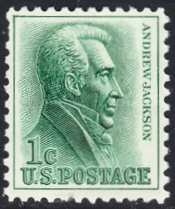 USA Michel 0816 / Scott 1209 postfrisch EINZELMARKE (a3) - Berühmte Amerikaner: Andrew Jackson, 7. Präsident