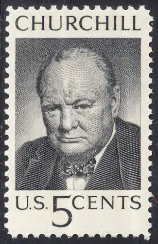 USA Michel 0880 / Scott 1264 postfrisch EiNZELMARKE (a4) - Winston Spencer Churchill; britischer Politiker, Nobelpreis 1953