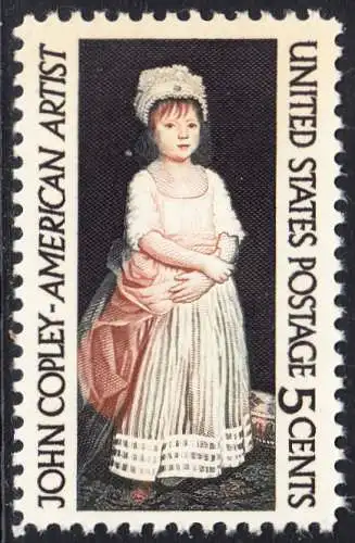 USA Michel 0889 / Scott 1273 postfrisch EINZELMARKE (a3) - John Singleton Copley, Maler