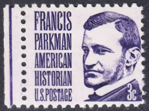 USA Michel 0929 / Scott 1281 postfrisch EINZELMARKE RAND links (a2) - Berühmte Amerikaner: Francis Parkman, Historiker