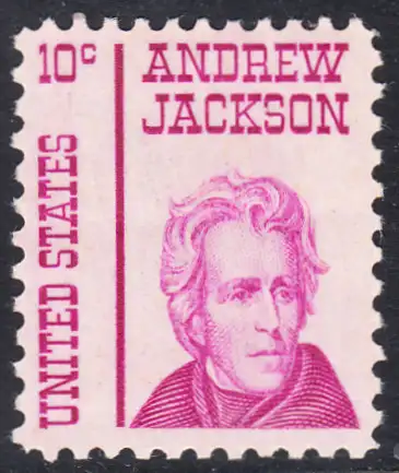 USA Michel 0917 / Scott 1286 postfrisch EINZELMARKE (a2) - Berühmte Amerikaner: Andrew Jackson, 7. Präsident