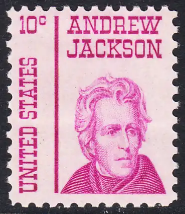USA Michel 0917 / Scott 1286 postfrisch EINZELMARKE (a3) - Berühmte Amerikaner: Andrew Jackson, 7. Präsident