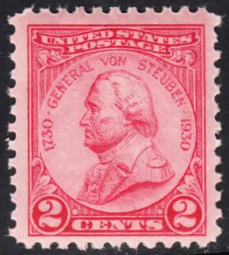 USA Michel 0330 / Scott 0689 postfrisch) EINZELMARKE (a7) - 200. Geburtstag von Friedrich Wilhelm von Steuben