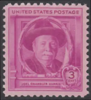 USA Michel 0593 / Scott 0980 postfrisch EINZELMARKE (a6) - 100. Geburtstag von Joel Chandler Harris; Schriftsteller, Vertreter der Local-Color-Literatur
