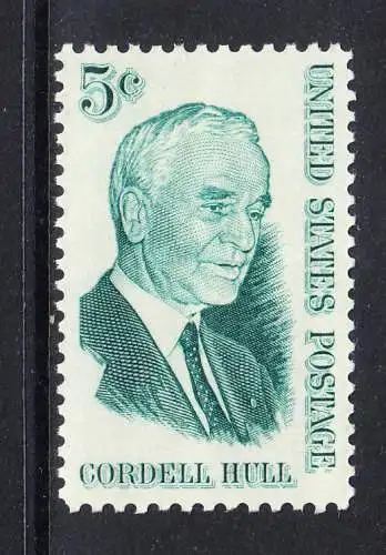 USA Michel 0848 / Scott 1235 postfrisch EINZELMARKE (a4) - Cordell Hull, Politiker, Friedensnobelpreis 1945