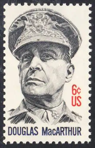 USA Michel 1026 / Scott 1424 postfrisch EINZELMARKE (a1) - General Douglas MacArthur
