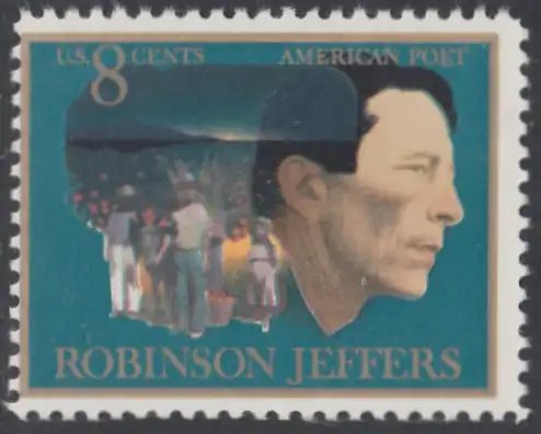 USA Michel 1177 / Scott 1485 postfrisch EINZELMARKE - Amerikanische Künstler: John Robinson Jeffers
