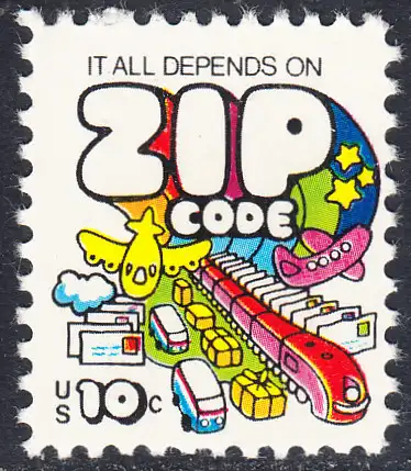 USA Michel 1129 / Scott 1511 postfrisch EINZELMARKE (a1) - Posttransport