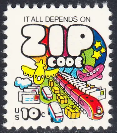 USA Michel 1129 / Scott 1511 postfrisch EINZELMARKE (a3) - Posttransport