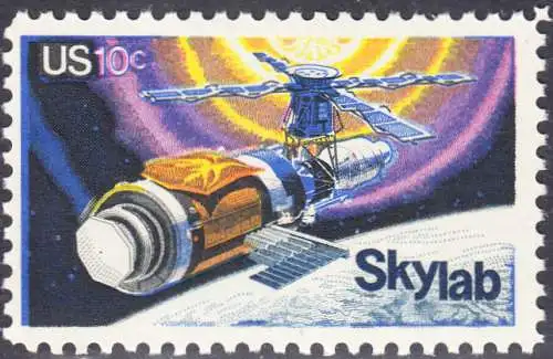 USA Michel 1136 / Scott 1529 postfrisch EINZELMARKE (a4) - Raumfahrtunternehmen Skylab