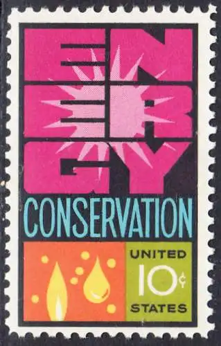 USA Michel 1156 / Scott 1547 postfrisch EINZELMARKE (a2) - Weltenergiekonferenz