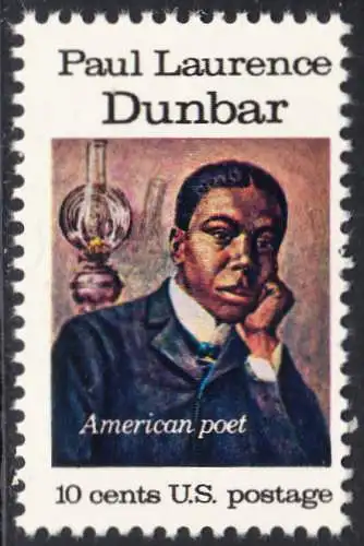 USA Michel 1172 / Scott 1554 postfrisch EINZELMARKE (a2) - Amerikanische Künstler: Paul Laurence Dunbar, Dichter