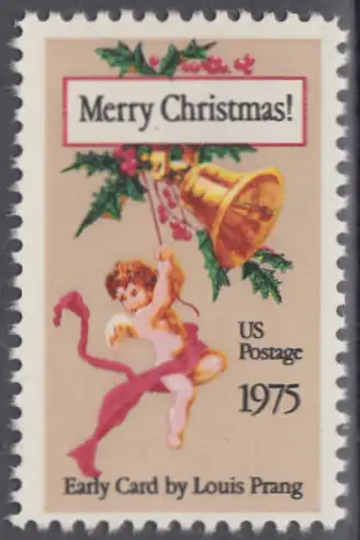 USA Michel 1189 / Scott 1580 postfrisch EINZELMARKE (Gumm.beeintr. / a2) - Weihnachten