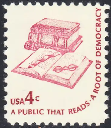 USA Michel 1323 / Scott 1585 postfrisch EINZELMARKE (a1) - Americana-Ausgabe: Literatur