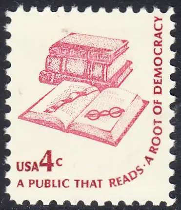 USA Michel 1323 / Scott 1585 postfrisch EINZELMARKE (a2) - Americana-Ausgabe: Literatur