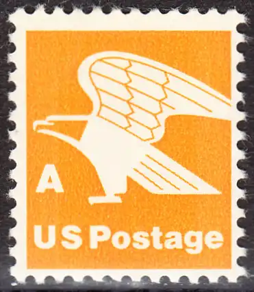 USA Michel 1341 / Scott 1735 postfrisch EINZELMARKE (a3) - Adler; Emblem der US-Post