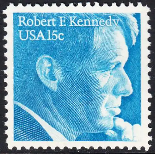 USA Michel 1371 / Scott 1770 EINZELMARKE (a2)- Robert Francis Kennedy, Politiker