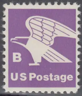 USA Michel 1457A / Scott 1818 postfrisch EINZELMARKE (a2) - Adler, Emblem der US-Post