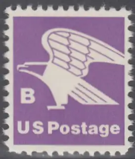 USA Michel 1457A / Scott 1818 postfrisch EINZELMARKE (a3) - Adler, Emblem der US-Post