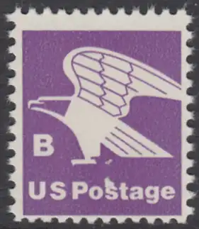 USA Michel 1457A / Scott 1818 postfrisch EINZELMARKE (a1) - Adler, Emblem der US-Post
