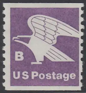 USA Michel 1457C / Scott 1820 postfrisch EINZELMARKE (a2) - Adler, Emblem der US-Post