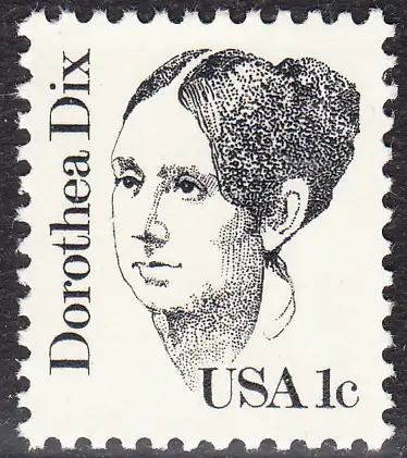 USA Michel 1657 / Scott 1844 postfrisch EINZELMARKE (a3) - Amerikanische Persönlichkeiten: Dorothea Dix (1802-1887), Sozialreformerin