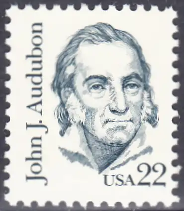 USA Michel 1749 / Scott 1863 postfrisch EINZELMARKE (a1) - Amerikanische Persönlichkeiten: John James Audubon (1785-1851), Zeichner