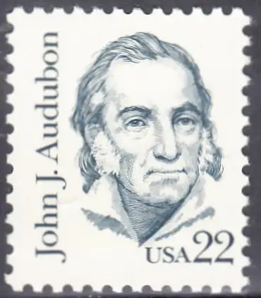 USA Michel 1749 / Scott 1863 postfrisch EINZELMARKE (a2) - Amerikanische Persönlichkeiten: John James Audubon (1785-1851), Zeichner
