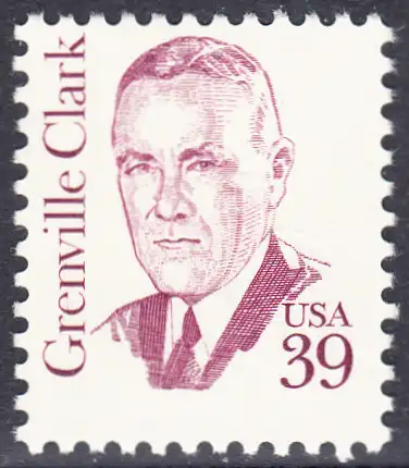 USA Michel 1730 / Scott 1867 postfrisch EINZELMARKE (a3) - Amerikanische Persönlichkeiten: Grenville Clark (1885-1967), Jurist