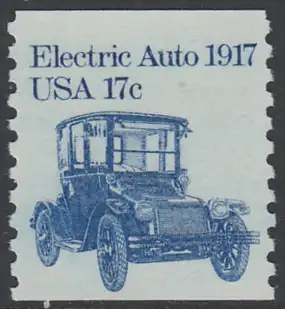 USA Michel 1492 / Scott 1906 postfrisch EINZELMARKE (a2) - Fahrzeuge: Elektroauto
