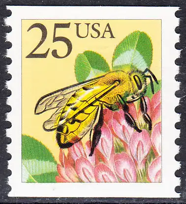 USA Michel 2003 / Scott 2281 postfrisch EINZELMARKE (a2) - Tiere: Honigbiene