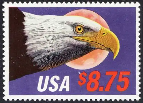 USA Michel 2014 / Scott 2394 postfrisch EINZELMARKE - Eilpostmarke: Weißkopfseeadler 