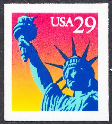 USA Michel 2471 / Scott 2599 postfrisch EINZELMARKE (a1) - Freiheitsstatue, New York