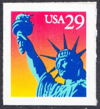 USA Michel 2471 / Scott 2599 postfrisch EINZELMARKE (a2) - Freiheitsstatue, New York
