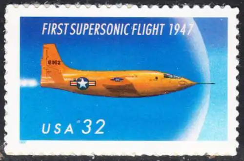 USA Michel 2898 / Scott 3173 postfrisch EINZELMARKE - 50. Jahrestag des ersten Überschallflugs