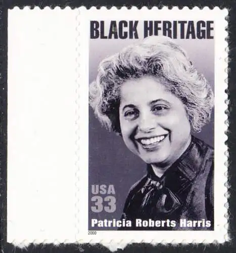 USA Michel 3259 / Scott 3371 postfrisch EINZELMARKE RAND links - Patricia Roberts Harris