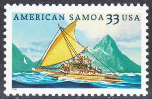 USA Michel 3285 / Scott 3389 postfrisch EINZELMARKE - American Samoa