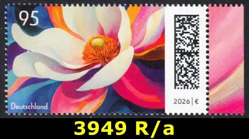 BUND 2026 Michel-# 3949 postfrisch EINZELMARKE RAND rechts (a)