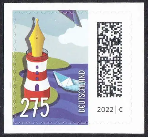 BUND 2022 Michel-# 3668 postfrisch EINZELMARKE MH (a7)