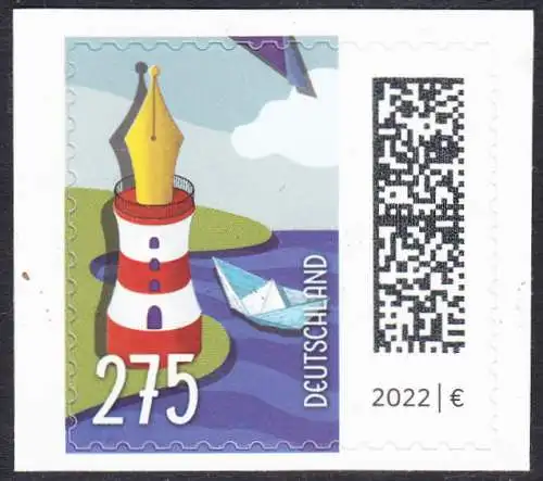 BUND 2022 Michel-# 3668 postfrisch EINZELMARKE MH (a8)