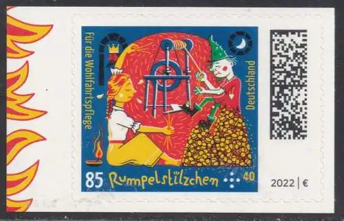BUND 2022 Michel-# 3669 postfrisch EINZELMARKE MH (a3)