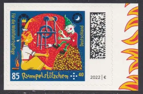 BUND 2022 Michel-# 3669 postfrisch EINZELMARKE MH (a4)