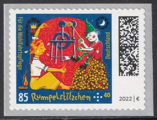 BUND 2022 Michel-# 3669 postfrisch EINZELMARKE coil (a1)
