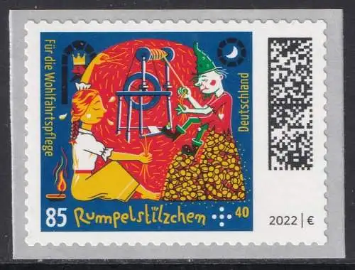 BUND 2022 Michel-# 3669 postfrisch EINZELMARKE coil (a2)