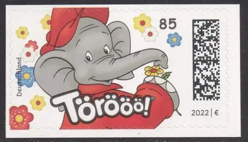 BUND 2022 Michel-# 3679 postfrisch EINZELMARKE MH (a4)
